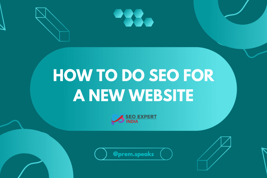 How to do SEO for a new website