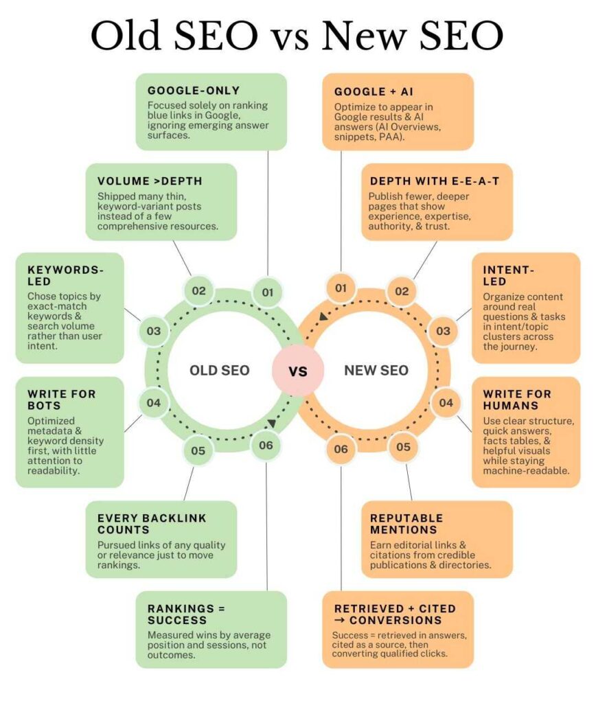 Old SEO vs New SEO