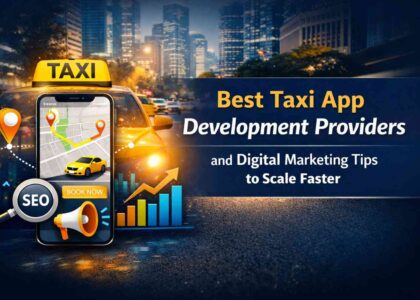 Best Taxi App Development Providers and Digital Marketing Tips to Scale Faster