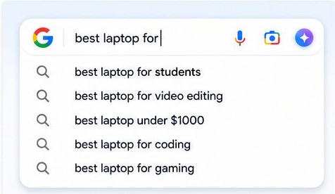Search Queries are becoming more conversational