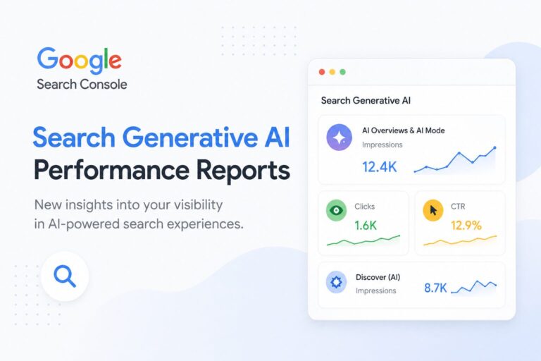 Google Search Console Introduces Search Generative AI Performance Reports: What SEOs and Website Owners Need to Know